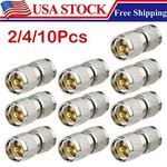 2/4/10PCS Uhf PL-259 Male Connector Coax Cable Adapter For Cb Ham Radio. Fixed Price $25.91.