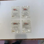 (4) Omni Spectra 5058-5016-09 Gold Rf Coaxial Connectors B54. Fixed Price $20.00.