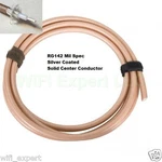 10 Feet Rf Cable RG142 Silver Conductor Mil Spec No Connectors Usa Seller. Fixed Price $25.29.