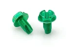 The Cimple Co Grounding Screws (green) Hex Head -10 Pack. Fixed Price $11.67.