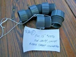 Lot Sale Of 5 Sun Valley Calif 1+1/4" Pvc Male Thread Connector Adapter #2870. Fixed Price $5.00.