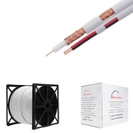 Cables Direct Online RG59/U Siamese Cctv 20AWG 500FT, White. Fixed Price $116.93.