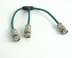 Trompeter PN3-50 Cable Assembly Three Lead Bnc/male Connectors RG58A/U Ohm. Fixed Price $14.99.