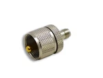 2PCS Rf Coax Adapter Sma Female Jack To Uhf Plug Nickel Plating. Fixed Price $12.95.