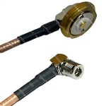 RG400 Nmo 3/4 Inch Mount To Qma Male Angle Rf Cable Rapid-ship Lot. Fixed Price $112.28.