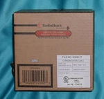 Radio Shack 2780024; RG-6/QS Coax Cable Black 100FT New Factory Retail Box"!!. Fixed Price $20.98.