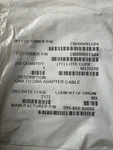 Motorola CB000091A04 Qma Female Sma Adapter Cable New. Fixed Price $13.50.