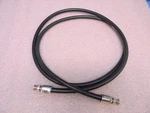Rugged Mil-spec Bnc(m)-(m) 6 Rf Cable Assembly RG214/U MIL-C-17D Intercomp. Fixed Price $79.95.