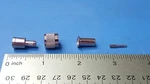 (4PCS)MINI Uhf Connector Plug, 29-4010, Aim-electronics Male, Crimp Solder. Fixed Price $12.00.