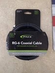 Pace RG-6 Coaxial 12FT With Ends Tv/cable Satilite New. Fixed Price $17.86.