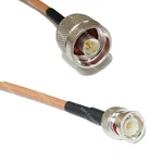 RG142 Silver Male To Bnc Coax Rf Cable Usa Lot. Fixed Price $96.79.
