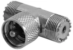 Accessories Unlimited AUT259 "t" Connector Female-male-female Coax Cable Adapter. Fixed Price $21.95.