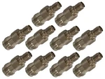 10 Lot Procomm SMA1X Cb Radio Female Tnc Adapter Connectors. Fixed Price $128.95.