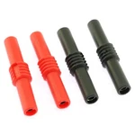 Dgzzi 4PCS 4MM Banana Socket Female Adapter Coupler Connector Black. Fixed Price $13.98.