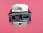 Cinch Jones Beau, Japan Copy 2 Pin Female Panel Mounted Connector. Fixed Price $7.49.