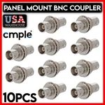 Bnc Jack Coupler Adapter Coaxial Female Connector Washer Nut 10 Pcs. Fixed Price $12.49.