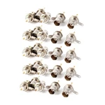 25 Pcs Bnc Female Chassis Panel Mount Solder Nut Bulkhead Jack Rf Connector. Fixed Price $11.49.