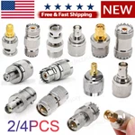 Uhf SO239 PL259 Bnc Sma Female Plug Jack Rf Coaxial Adapter Cable Connector. Fixed Price $7.59.