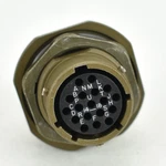 Amphenol MS3124E14-15S MIL-DTL-5015 Circular Connector Jam-nut Receptacle. Fixed Price $44.99.
