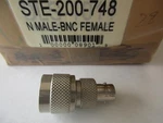 1 Lot Steren Rf Connector Adapter 200-748 Bnc Jack Female Plug 50 Ohm. Fixed Price $8.50.