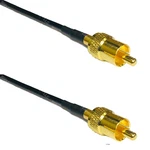 RG174 Rca Male To Coax Rf Cable Usa-ship Lot. Fixed Price $23.74.