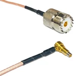 RG316 SO239 Uhf Female To MS-156 Angle Rf Cable Rapid-ship Lot. Fixed Price $21.49.