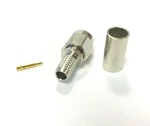 10PCS Sma Type Male Crimp Teflon Insulation Nickel Plated Gold Pin. Fixed Price $18.95.