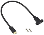 Aaotokk Type 3.1PANEL Mount Adapter Cable Usb-c Feet, 0.3M/1FT. Fixed Price $16.70.