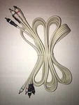 Steren Python Rca Av Component Cable Rgb Digital Audio Video Link Cord Hdtv Dvd. Fixed Price $8.00.