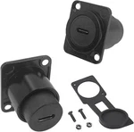 Penglin Usb 3.1 Panel Mount Coupler, 2PCS(D-TYPE), Black. Fixed Price $24.98.