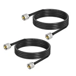 PL-259 Uhf Cb Coax Cable 6FT Male To Low Loss RG8X Jumper Cab.... Fixed Price $26.77.