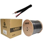 RG59 Siamese Coax Outdoor Gel 20AWG 95% Braid 3.0GHZ 1000 Ft. Black Cable. Fixed Price $115.95.