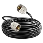 Upgraded PL259 Cable 49.2FT Uhf Male To Cb Coax Low Loss Ex. Fixed Price $32.43.