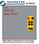 New Replacement Magnetek FLEX-4EX2-TX-G1 Radio Remote Control Transmitter. Fixed Price $529.72.