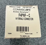 F4PNF-C Andrew Type-n Female Connector For 1/2" FSJ4-50B Cable. Fixed Price $22.50.
