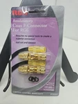 Rca RG6 Crimp Coaxial F-connector (2 Pack) DT60CFR New In Package. Fixed Price $5.85.