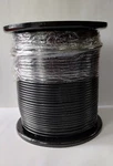 Commscope F677TSVV RG6 1000FT Roll 77% Trishield 18AWG Black Coax Copper Clad. Fixed Price $99.95.