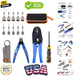 Coaxial Cable Tool Set, Rf Connector Crimping + Strip.... Fixed Price $43.19.