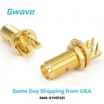 Sma Female Bulkhead Mount Connector For Pcb, Dc - 18GHZ. Fixed Price $13.99.