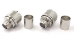 2PCS Rf Connector Uhf Male Crimp Delrin Insulation For RG8/ 213. Fixed Price $10.45.