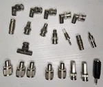21 Vintage Amphenol Usa Connector Adapter UG-273, UG-306A/U, UG-914/UHF Bnc. Fixed Price $49.99.