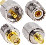 Onelinkmore Sma To Uhf Adapter Kit (4-PACK), Male/female SO239/PL259 Conn. Fixed Price $12.75.