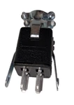 (set Of 2) New Cinch Jones P-304-CCT Blade Power Plug, 10 A, 250 Vac. Fixed Price $23.99.