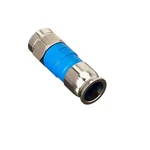 Ppc Belden SNSD6 Blue RG6 Snap-n-seal Compression Connectors 1000-PACK. Fixed Price $417.25.