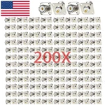 200PCS Uhf Female Jack SO-239 Bulkhead Panel Chassis Solder Cup Mount Connectors. Fixed Price $239.90.