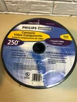 New! Philips Magnavox 250FT-EACH-COAXIAL Cable RG6 PM61225 75 Ohm Tv X1. Fixed Price $20.00.