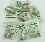 Lot Of (7) Manhattan Connector Part Number 210-A106E New In Package. Fixed Price $29.99.