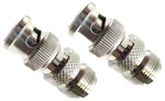 Lot Workman 40-2610 Cb Radio Antenna Bnc To Uhf / SO239 Female Adapters. Fixed Price $19.95.