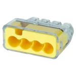 (qty 5000) Ideal 30-1034 4-PORT Yellow Push-in Wire Connectors 12AWG. Fixed Price $336.00.