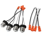 Bllndx E26 Socket Adapter 4PAIRS Male Screw In Light Medium, Orange. Fixed Price $12.92.